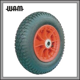 Pneumatic Wheel - Plastic Rim 4 Ply Tyre