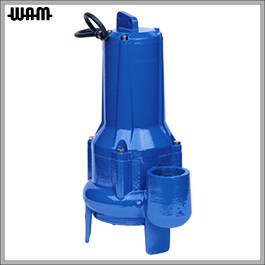 3hp Submersible Pump with Cast Iron Single-Blade Impeller