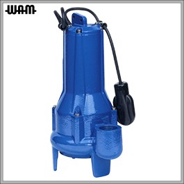 2hp Submersible Pump with Cast Iron Single-Blade Impeller