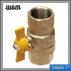 Gas Rated Ball Valve (T Handle)